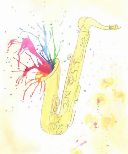 Pen and watercolor 11x13" | December 2014