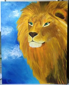 Lion Painting